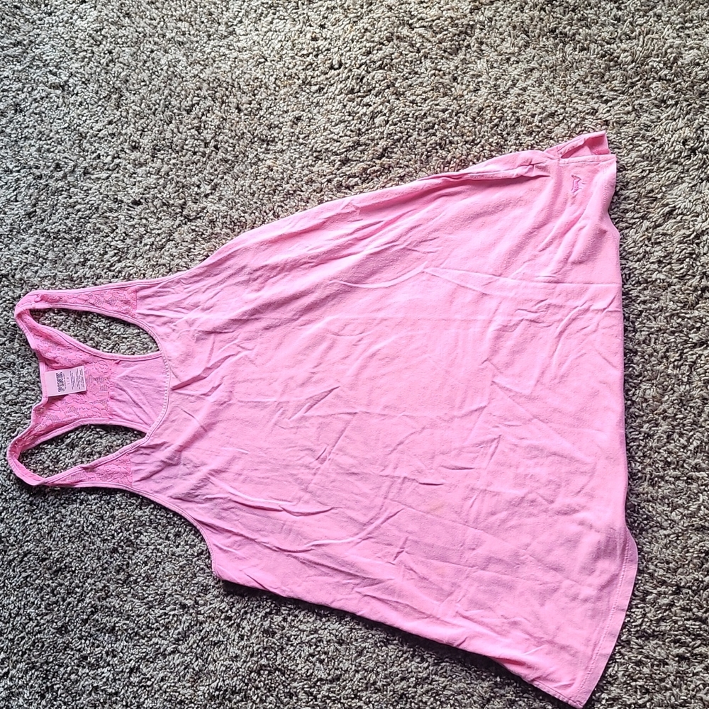 PINK Large Sleep Tank Top